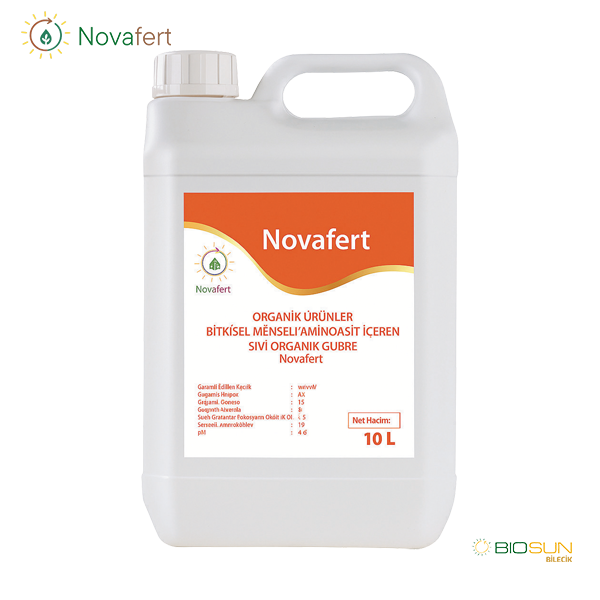 BITKISEL MENSELI AMINOASIT IÇEREN SIVI ORGANIK GÜBRE (10LT) 
